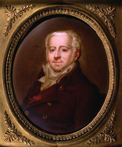 Jean-Nicolas Corvisart des Marets (1755-1821) (olje på porselen)